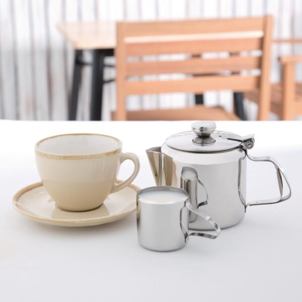 Olympia Concorde Teapot Mirror Finish St/St - 410ml 14oz - Image 6