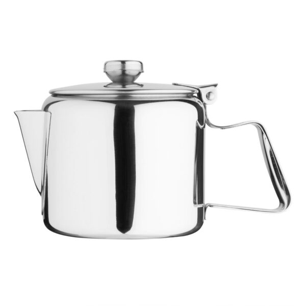 Olympia Concorde Teapot Mirror Finish St/St - 570ml 20oz - Image 3