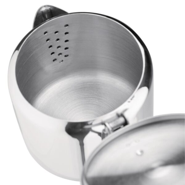 Olympia Concorde Teapot Mirror Finish St/St - 570ml 20oz - Image 8