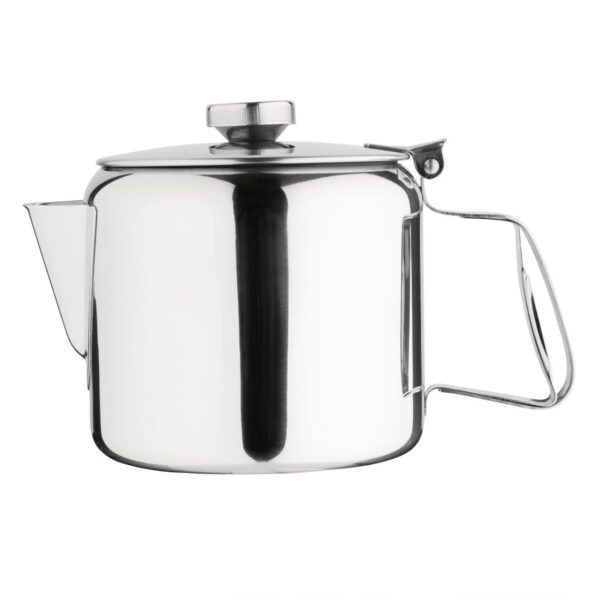 Olympia Concorde Teapot Mirror Finish St/St - 850ml 30oz - Image 3