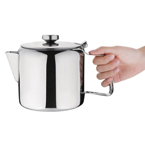 Olympia Concorde Teapot Mirror Finish St/St - 1830ml 62oz - Image 4