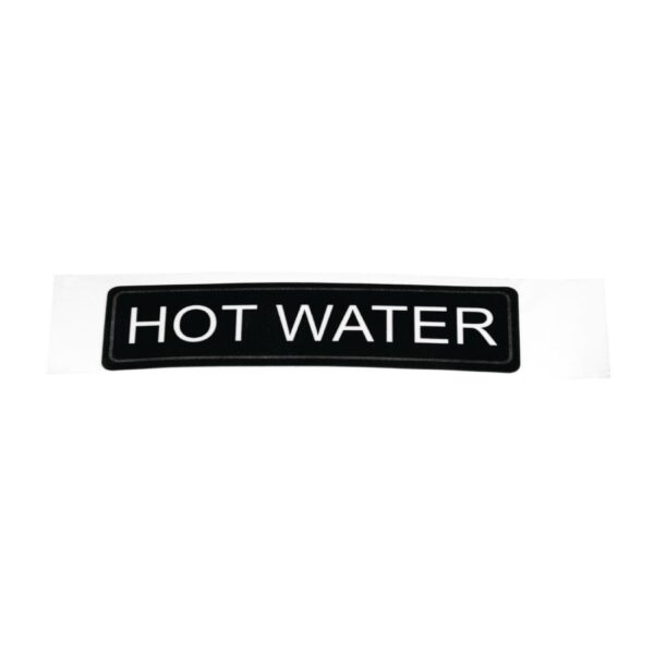Airpot Hot Water Label - Image 3