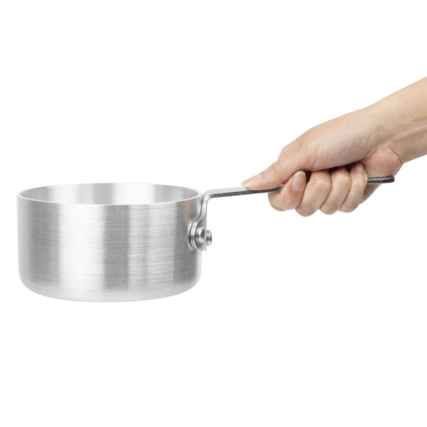 Vogue Saucepan Aluminium - 140mm 1 1/8Ltr 47fl oz - Image 8
