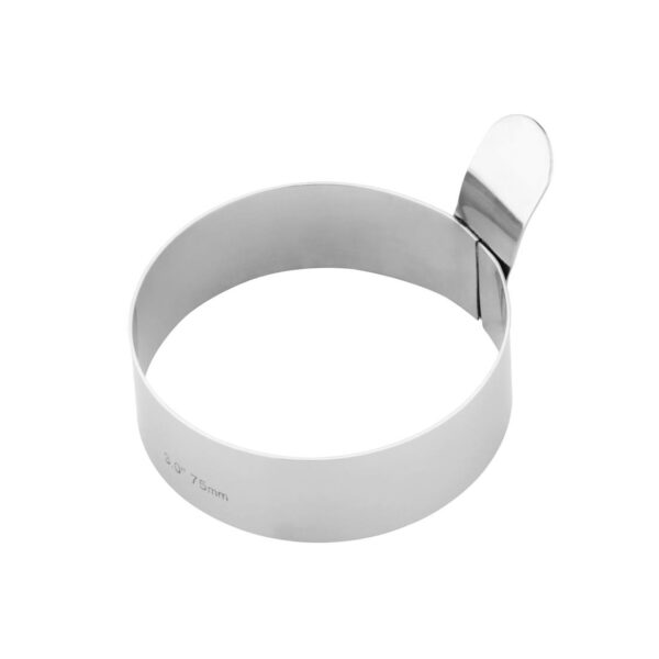 Vogue Egg Ring St/St - 76mm 3" - Image 2