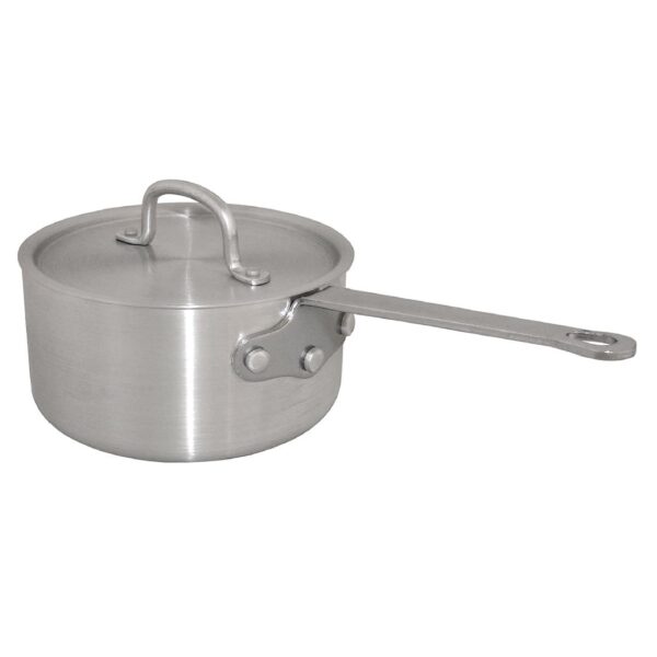 Vogue Saucepan Aluminium - 140mm 1 1/8Ltr 47fl oz - Image 2