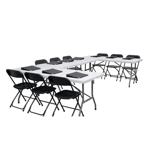 Bolero Centre Folding Table - 1.8m Long - Image 3