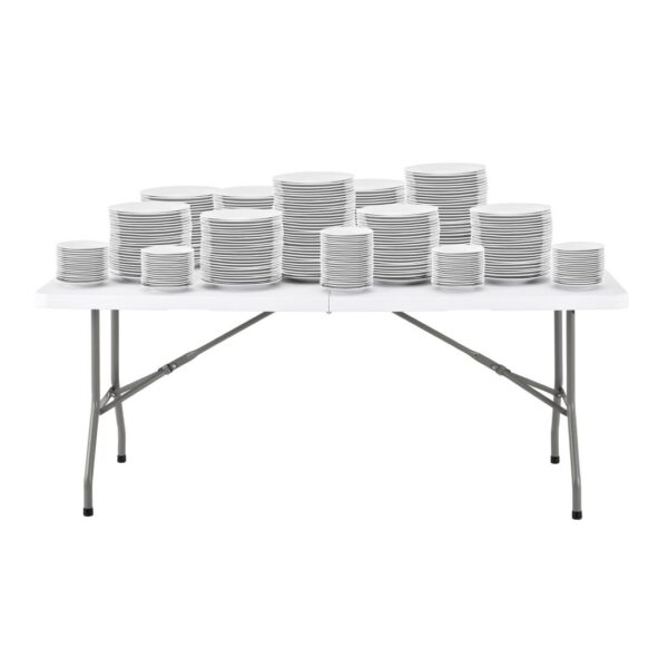 Bolero Centre Folding Table - 1.8m Long - Image 6