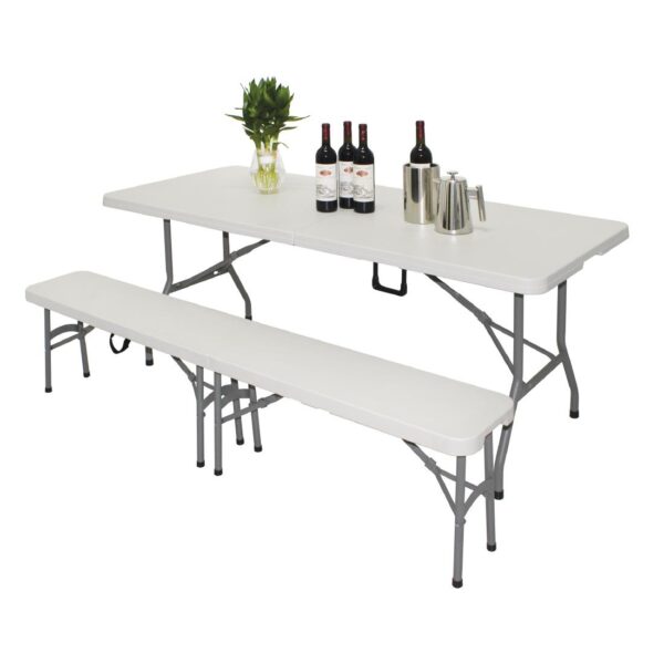 Bolero Centre Folding Table - 1.8m Long - Image 2