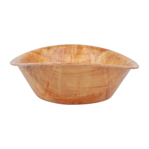 Olympia Oval Woven Wooden Bowl - 228x175mm - Image 3