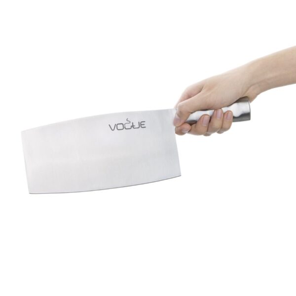Vogue Chinese Cleaver St/St - 205mm (Size 2) - Image 5