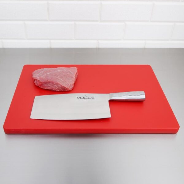 Vogue Chinese Cleaver St/St - 205mm (Size 2) - Image 6