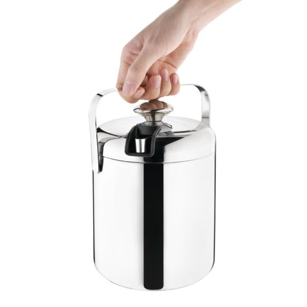 Ice Bucket with Tongs - 1.23Ltr - Image 4
