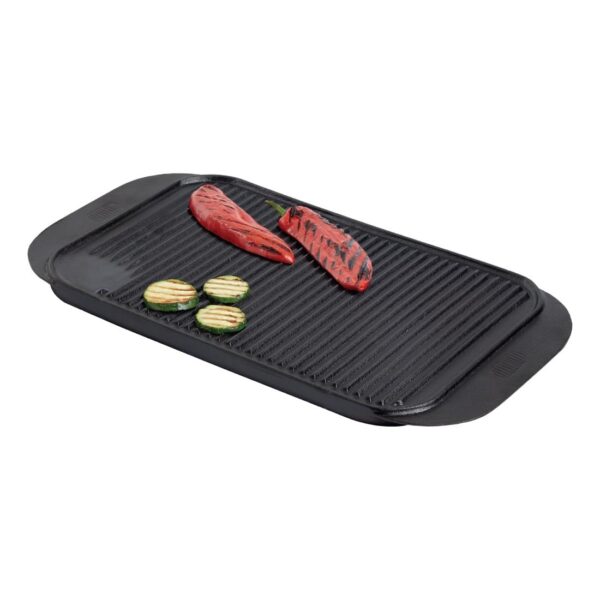 Vogue Reversible Double Griddle - 480x265mm 19x10 1/2" - Image 9