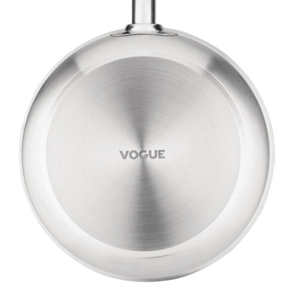 Vogue Flared Saute Pan St/St - 240mm 3Ltr 103fl oz - Image 5