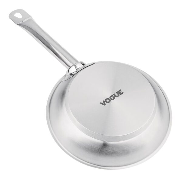 Vogue Frypan St/St - 200mm 8" - Image 3