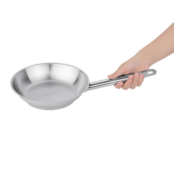 Vogue Frypan St/St - 200mm 8" - Image 4