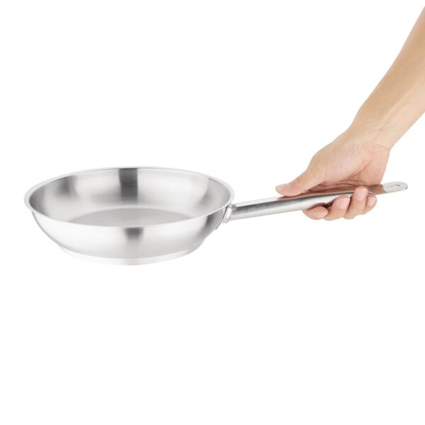 Vogue Frypan St/St - 240mm 9 1/2" - Image 3