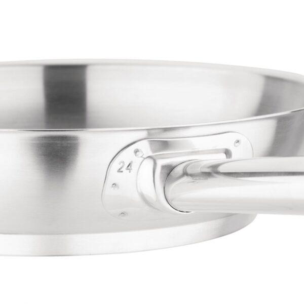 Vogue Frypan St/St - 240mm 9 1/2" - Image 4