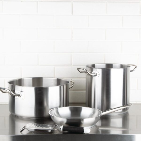 Vogue Frypan St/St - 240mm 9 1/2" - Image 7