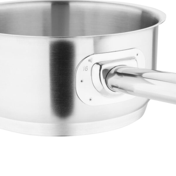 Vogue Saucepan St/St - 160mm 6 1/3" - Image 4