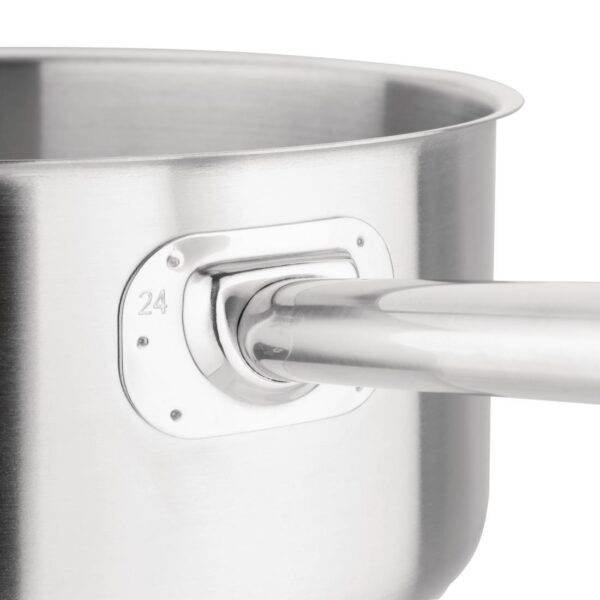 Vogue Saucepan St/St - 240mm 9 1/2" - Image 3