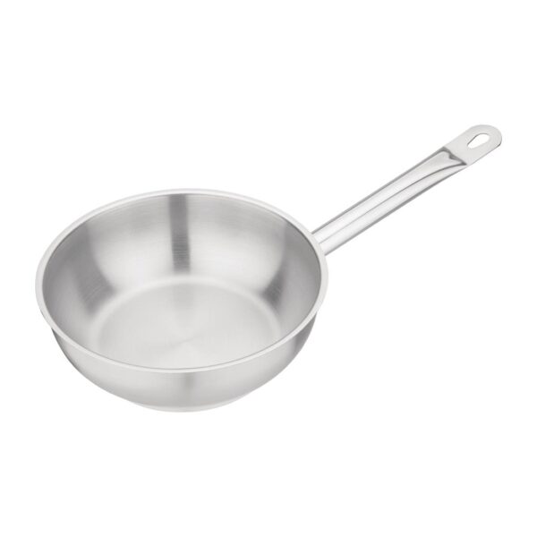 Vogue Flared Saute Pan St/St - 200mm 1 3/4Ltr 61fl oz - Image 4