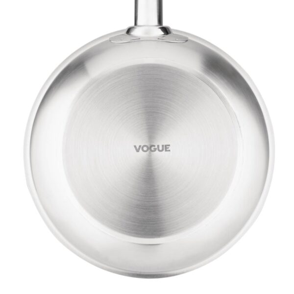 Vogue Flared Saute Pan St/St - 200mm 1 3/4Ltr 61fl oz - Image 5