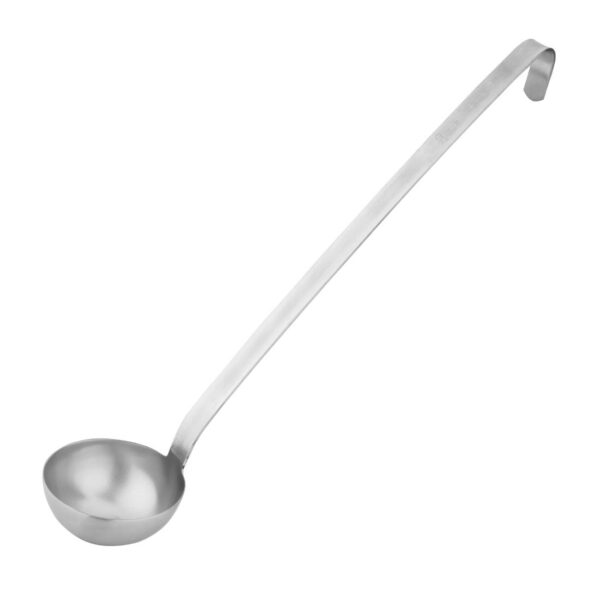 Vogue Heavy Duty Ladle St/St - 80mm 125ml 4 1/5fl oz - Image 2