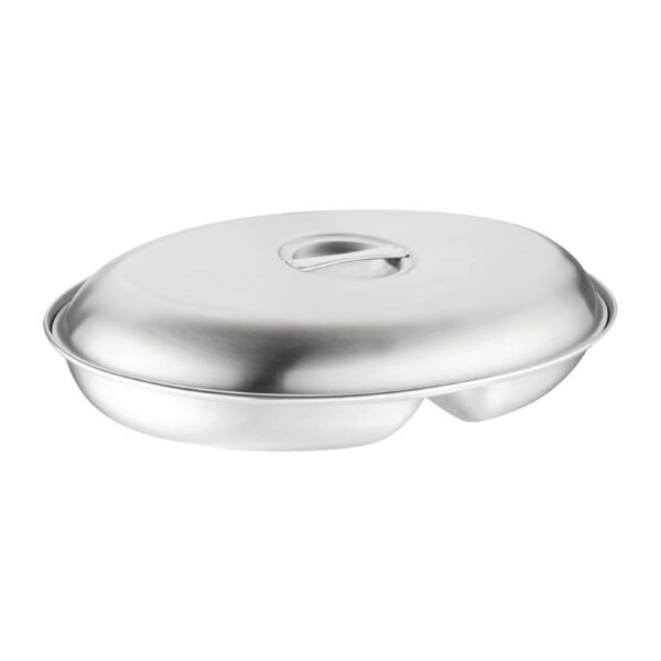 Vegetable Dish Cover St/St - 254mm 10" - Image 4