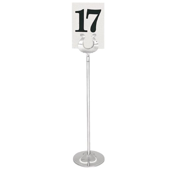 Olympia Table Number Stand St/St - 255mm 10in - Image 2