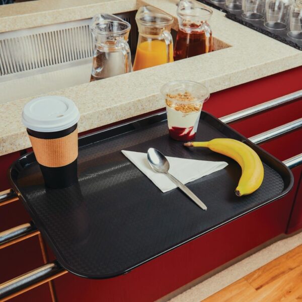 Olympia Kristallon Foodservice Tray Black - 305x415mm - Image 2