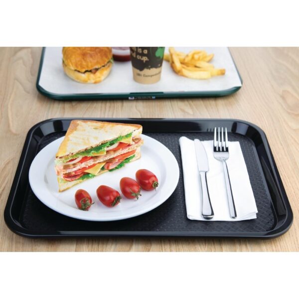 Olympia Kristallon Foodservice Tray Black - 305x415mm - Image 6