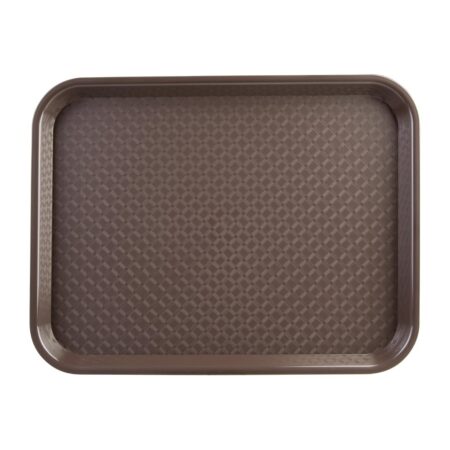 Olympia Kristallon Foodservice Tray Dark Brown - 305x415mm