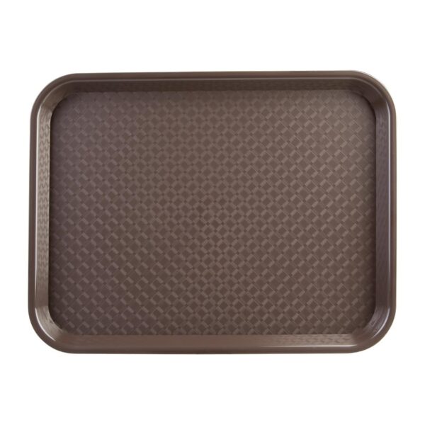 Olympia Kristallon Foodservice Tray Dark Brown - 305x415mm