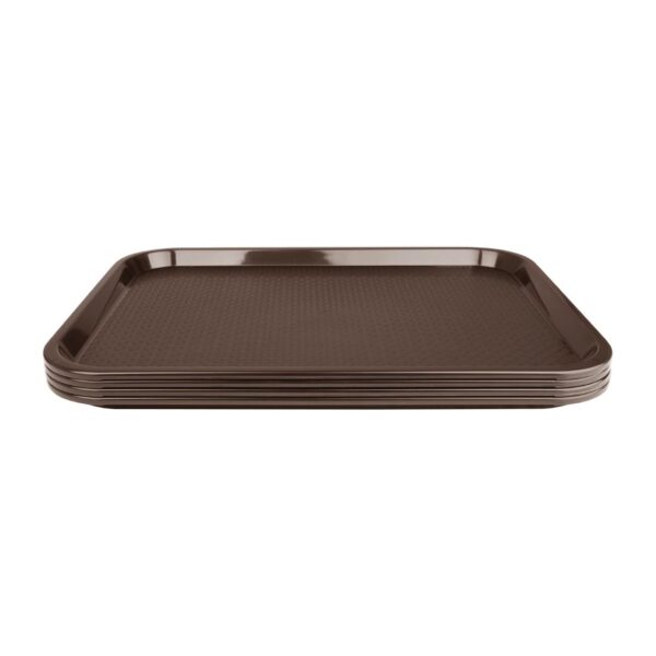 Olympia Kristallon Foodservice Tray Dark Brown - 305x415mm - Image 4