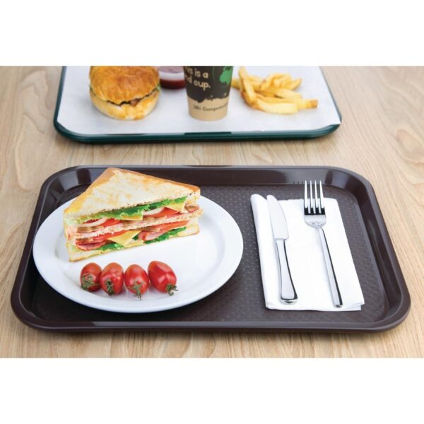 Olympia Kristallon Foodservice Tray Dark Brown - 305x415mm - Image 5