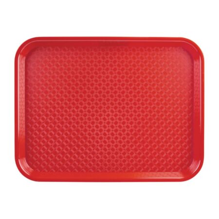 Olympia Kristallon Foodservice Tray Red - 305x415mm