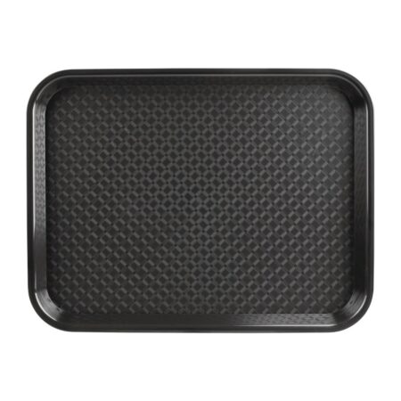 Olympia Kristallon Foodservice Tray Black - 350x450mm