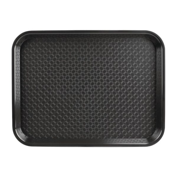 Olympia Kristallon Foodservice Tray Black - 350x450mm