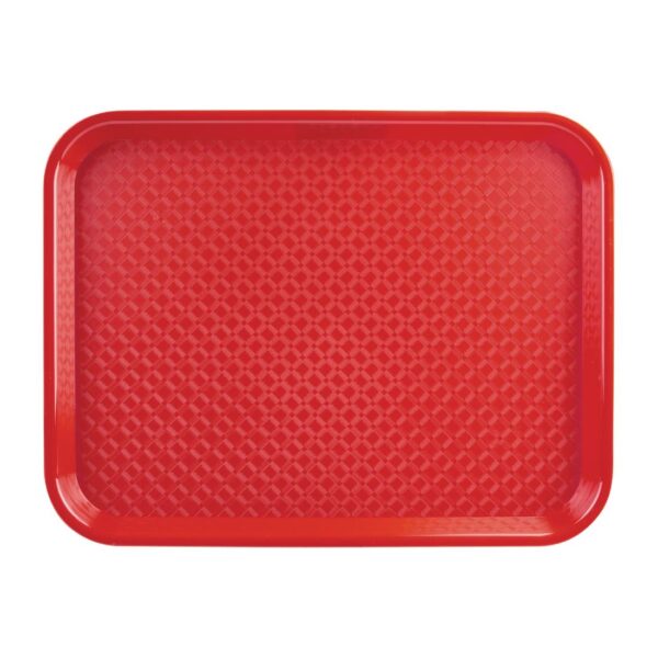 Olympia Kristallon Foodservice Tray Red - 350x450mm