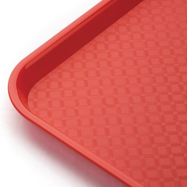 Olympia Kristallon Foodservice Tray Red - 350x450mm - Image 3
