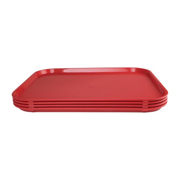 Olympia Kristallon Foodservice Tray Red - 350x450mm - Image 4