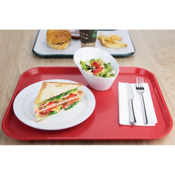 Olympia Kristallon Foodservice Tray Red - 350x450mm - Image 5