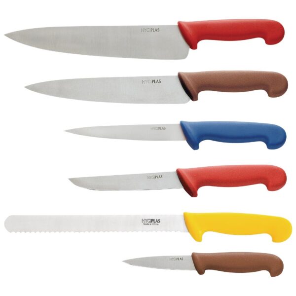 Hygiplas Colour Coded Knife Set & Wallet - Image 8