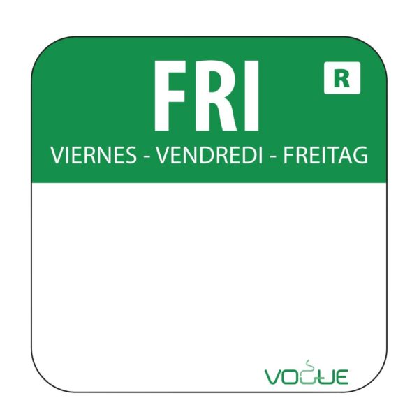 Vogue Label Dispenser & Set of Colour Coded Food Labels - Image 7
