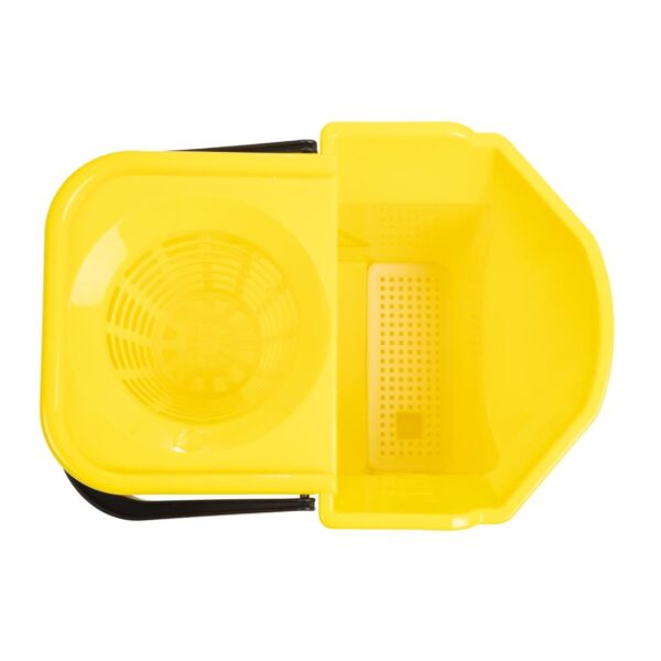 Jantex Mop Bucket Complete Yellow - 3 parts - Image 4