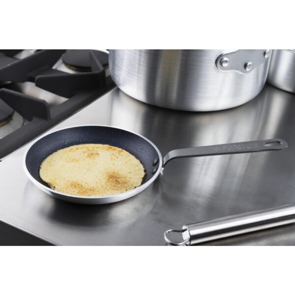 Vogue Blinis Frypan Aluminium Teflon Platinum Plus - 150x20mm 6x 3/4" - Image 7