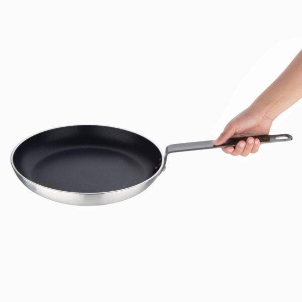 Vogue Frypan Aluminium Non - stick Teflon Platinum Plus - 300x48mm 11.8'x1.9" - Image 2