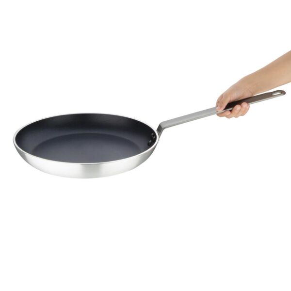Vogue Frypan Aluminium Non - stick Teflon Platinum Plus - 360x55mm 14 1/5x2 1/5" - Image 2