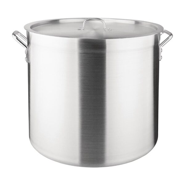 Vogue Stockpot Aluminium - 440mm 56 5/8Ltr - Image 2